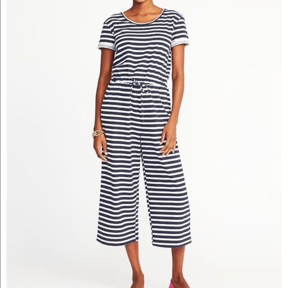 old navy boucle jumpsuit